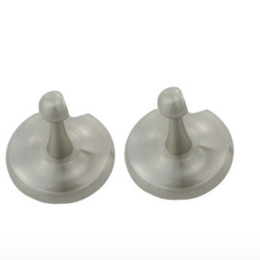 Delaney Hardware 500 Series Satin Nickel Towel Bar Posts Only (2) NWT